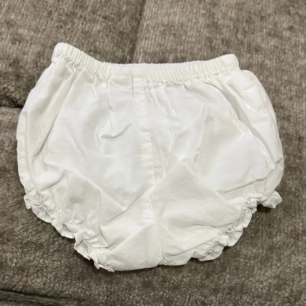 Janie and Jack Baby Girl Striped Top Bloomers Set 6-12M EUC